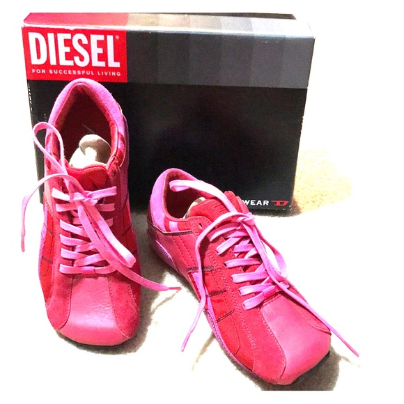 diesel square toe shoes